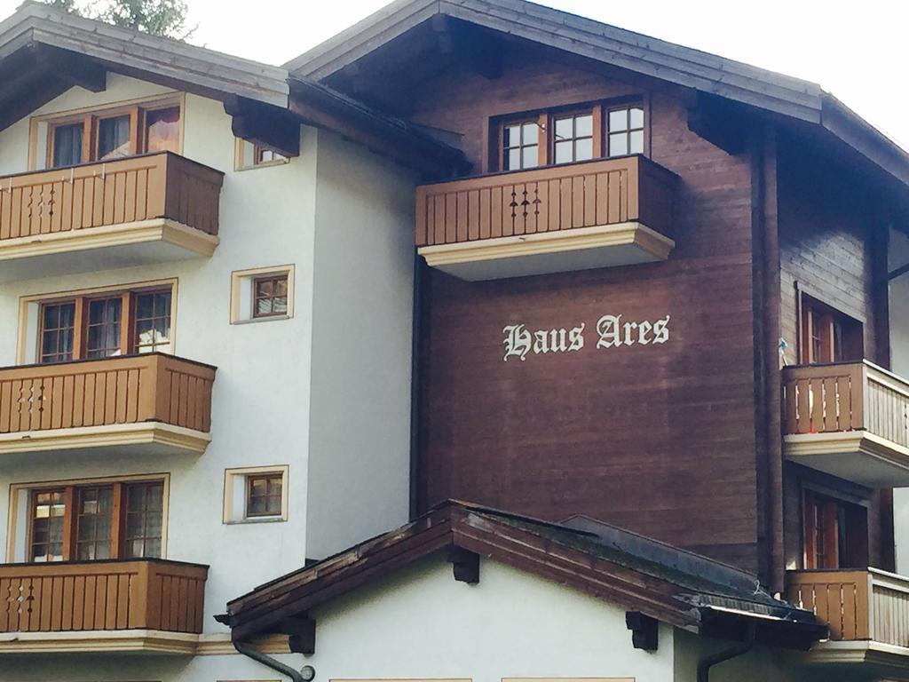 Апартаменты Haus Ares Церматт Экстерьер фото